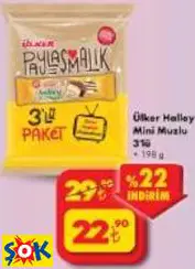 ÜLKER HALLEY MİNİ MUZLU